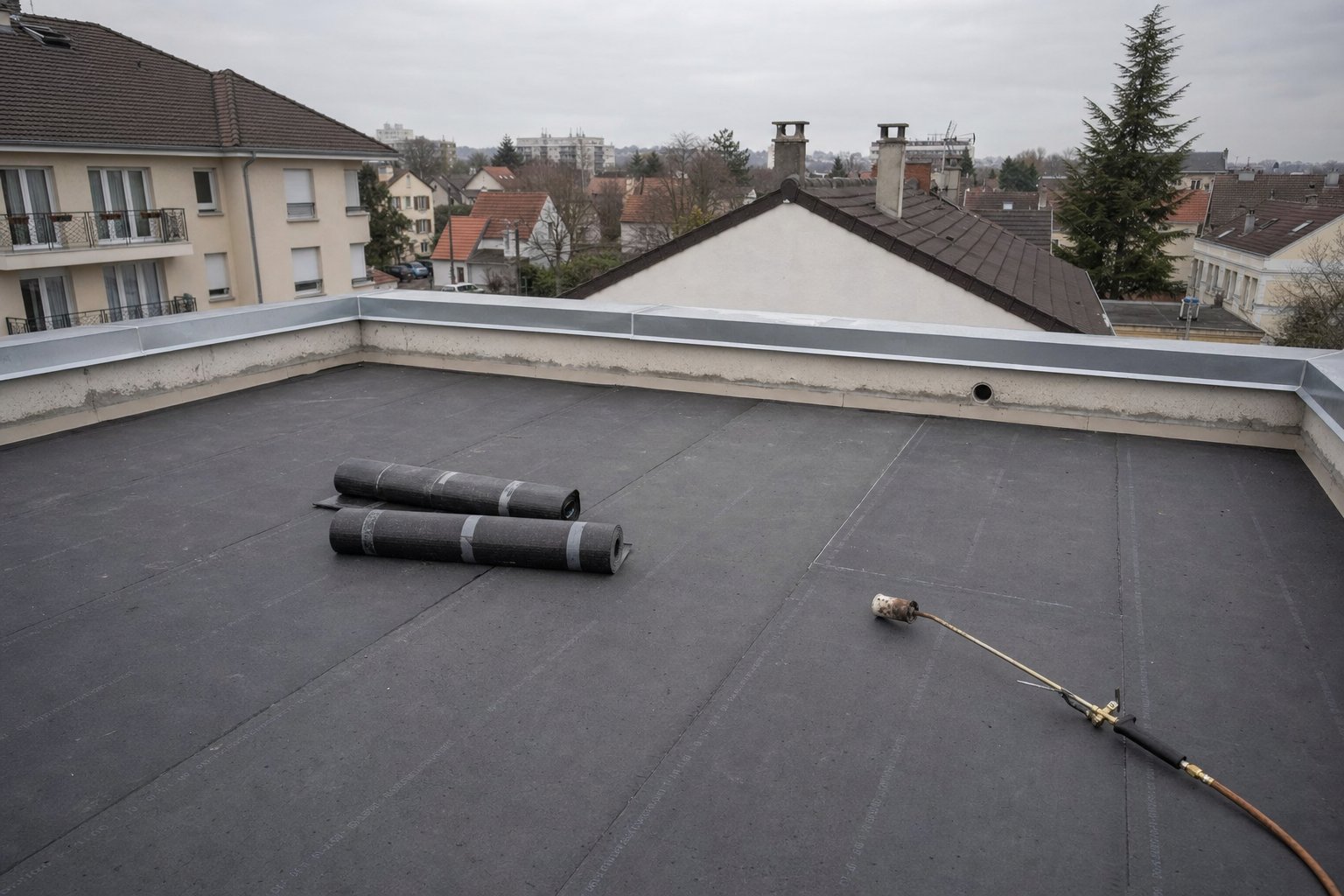 Étanchéité de toiture terrasse et toit plat en IDF : solutions, prix et devis 2026